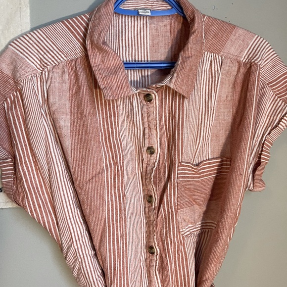 COPY - AE button front shirt dress - Picture 4 of 8